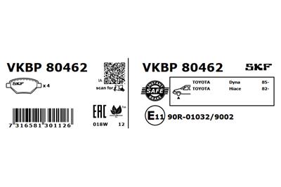 SKF VKBP 80462