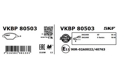 SKF VKBP 80503 EAN: 7316581301331.
