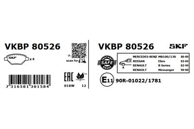 SKF VKBP 80526