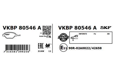 SKF VKBP 80546 A