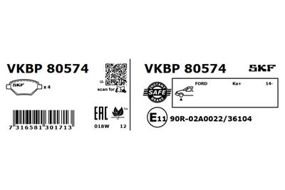 SKF VKBP 80574