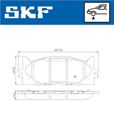 SKF VKBP 80642 EAN: 7316581297665.