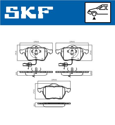 SKF VKBP 80749 E