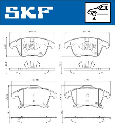 SKF VKBP 80847 A EAN: 7316581495191.