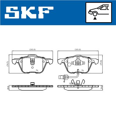 SKF VKBP 81035 E EAN: 7316581492008.