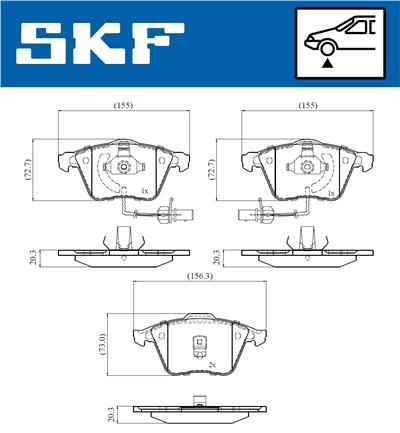 SKF VKBP 81038 E EAN: 7316581493562.