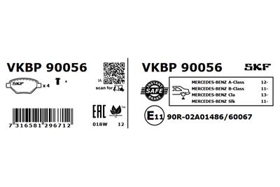 SKF VKBP 90056 EAN: 7316581296712.