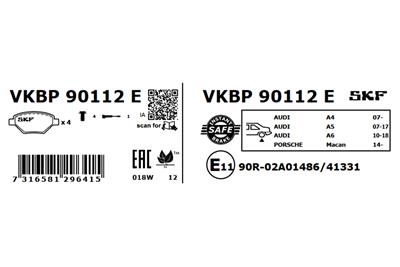 SKF VKBP 90112 E EAN: 7316581296415.