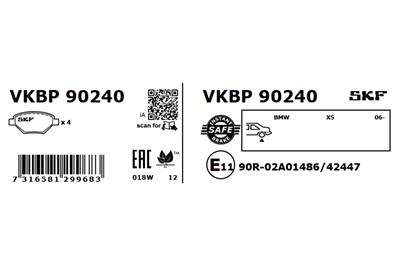 SKF VKBP 90240 EAN: 7316581299683.