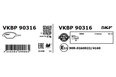 SKF VKBP 90316 EAN: 7316581299065.