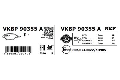 SKF VKBP 90355 A