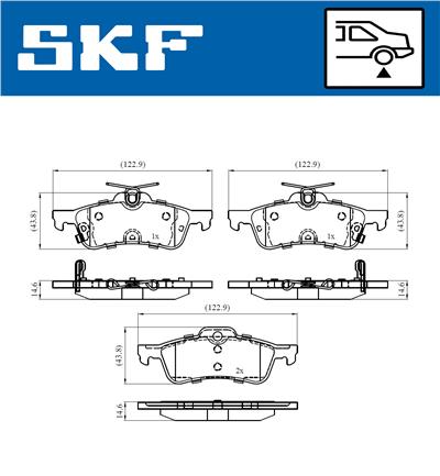 SKF VKBP 90368 A EAN: 7316581299867.