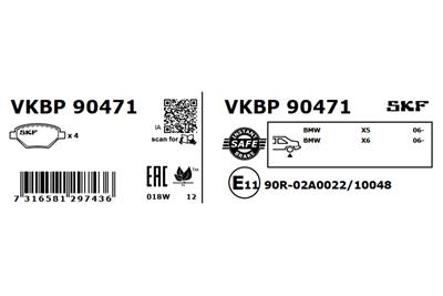 SKF VKBP 90471 EAN: 7316581297436.