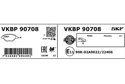 SKF VKBP 90708