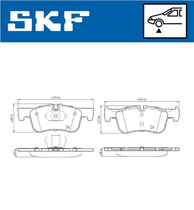 SKF VKBP 80082 EAN: 7316581298037.