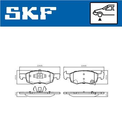 SKF VKBP 80138 A EAN: 7316581298884.