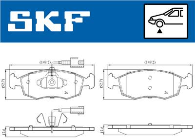 SKF VKBP 80146 E EAN: 7316581298983.