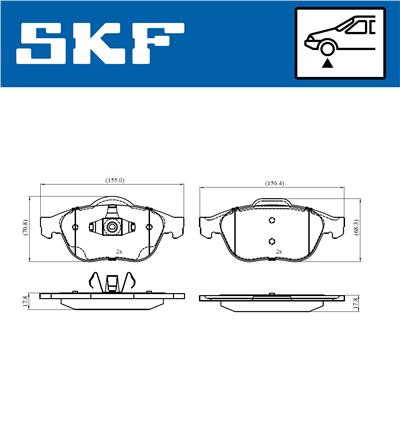 SKF VKBP 80263 EAN: 7316581299751.