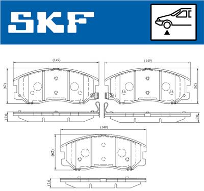SKF VKBP 80327 A EAN: 7316581298877.