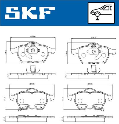 SKF VKBP 80424 A EAN: 7316581300938.