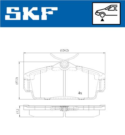 SKF VKBP 80428 EAN: 7316581299331.