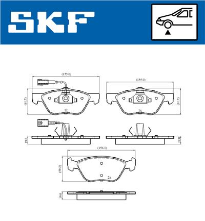 SKF VKBP 80438 E EAN: 7316581301027.