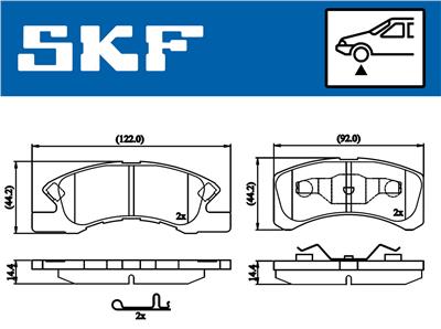 SKF VKBP 80490 A EAN: 7316581301423.