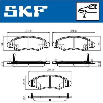 SKF VKBP 80500 A EAN: 7316581301416.