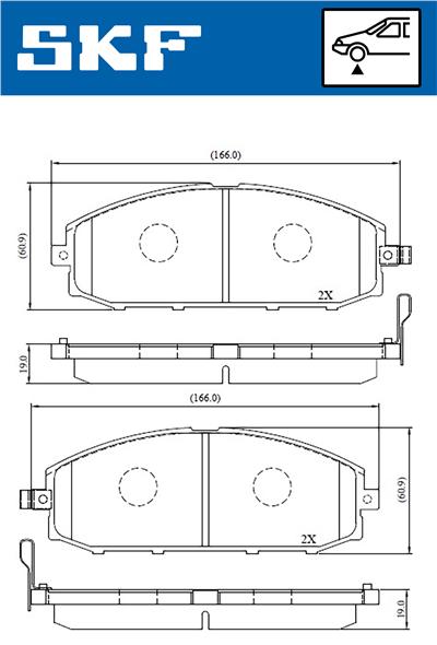 SKF VKBP 80509 A EAN: 7316581301461.