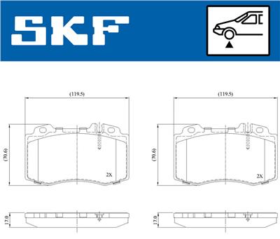 SKF VKBP 80513 EAN: 7316581301263.
