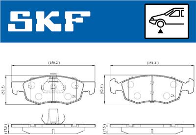 SKF VKBP 80618 EAN: 7316581301812.