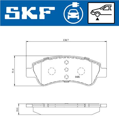 SKF VKBP 85002 EV