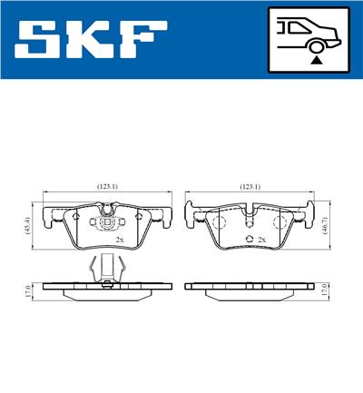 SKF VKBP 90026 EAN: 7316581296651.