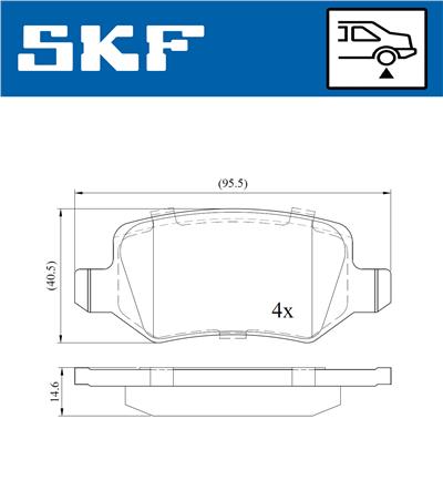 SKF VKBP 90074 EAN: 7316581297672.