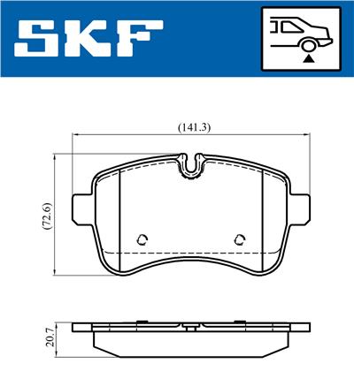SKF VKBP 90140 EAN: 7316581298938.