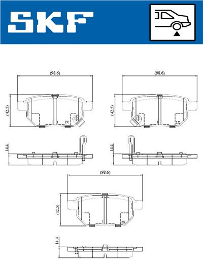 SKF VKBP 90282 A EAN: 7316581299843.
