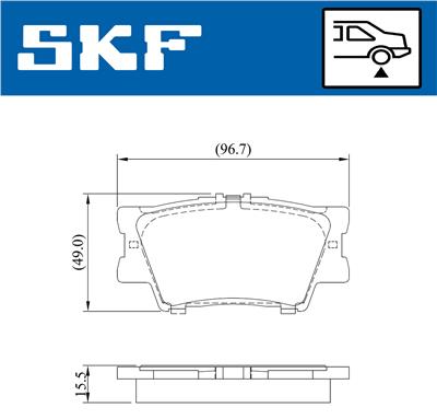 SKF VKBP 90307 EAN: 7316581296507.
