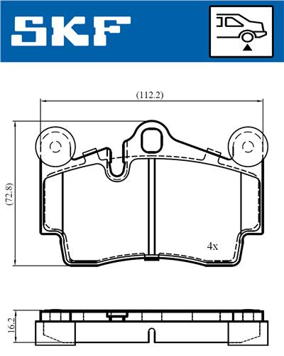 SKF VKBP 90378 EAN: 7316581296361.