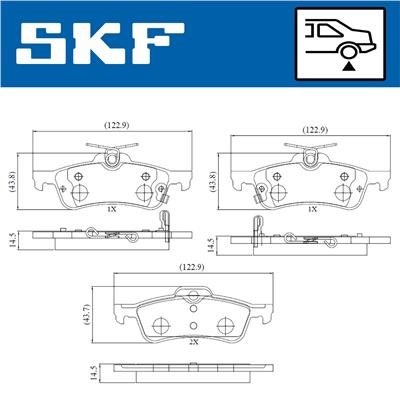 SKF VKBP 90401 A EAN: 7316581300747.