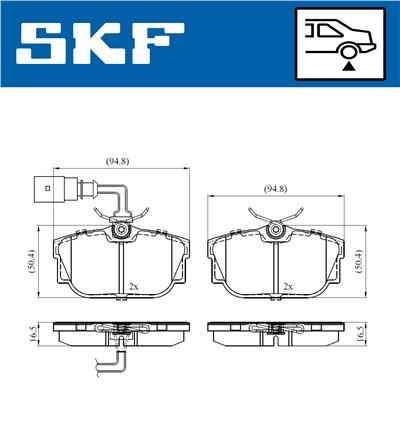 SKF VKBP 90527 E EAN: 7316581301577.