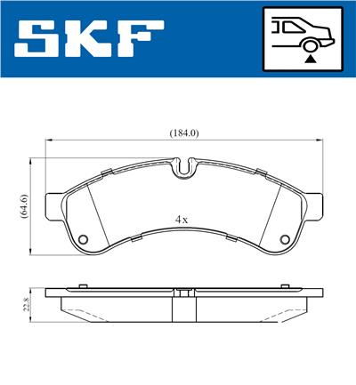 SKF VKBP 90534 EAN: 7316581301515.