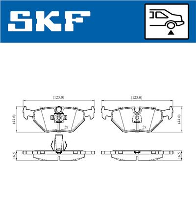 SKF VKBP 90561 EAN: 7316581298747.