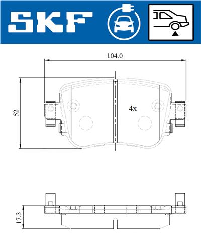 SKF VKBP 95008 EV
