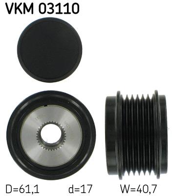 SKF VKM 03110 Číslo výrobce: 1000555. EAN: 7316574790685.