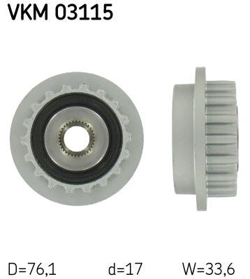 SKF VKM 03115 Číslo výrobce: F-237653.XX. EAN: 7316574760695.