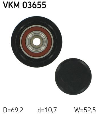SKF VKM 03655 Číslo výrobce: 920821. EAN: 7316575294199.
