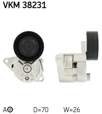 SKF VKM 38231 EAN: 7316572668566.