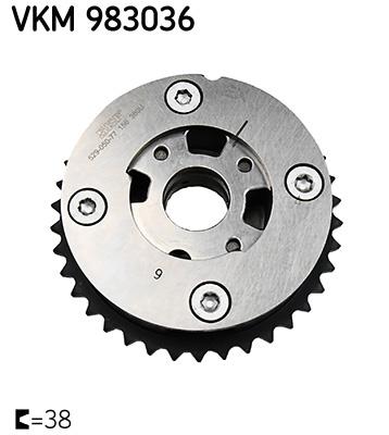 SKF VKM 983036 Číslo výrobce: VKML 88500. EAN: 7316581857296.