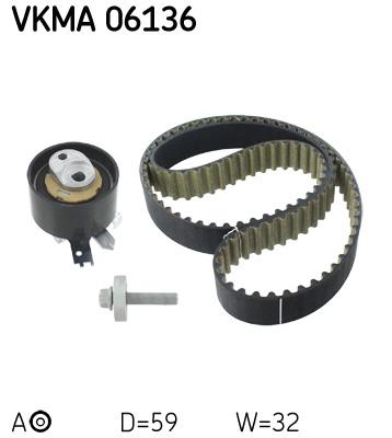 SKF VKMA 06136 Číslo výrobce: VKM 16136. EAN: 7316576997747.