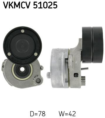SKF VKMCV 51025 EAN: 7316575294014.